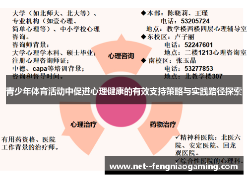 青少年体育活动中促进心理健康的有效支持策略与实践路径探索